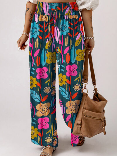 Pantalon estampado floral