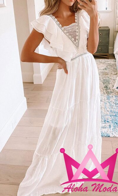 Vestido blanco de verano
