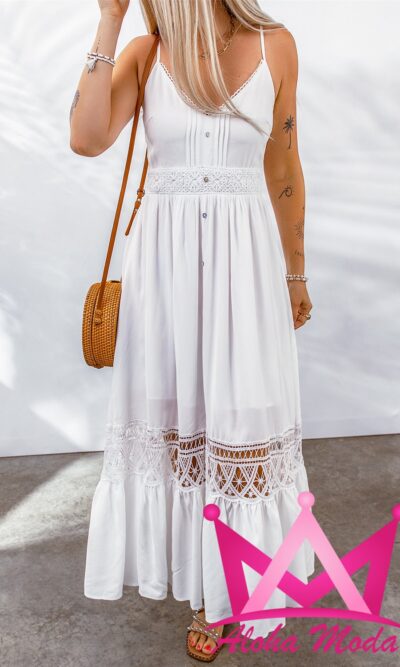 Vestido blanco de verano