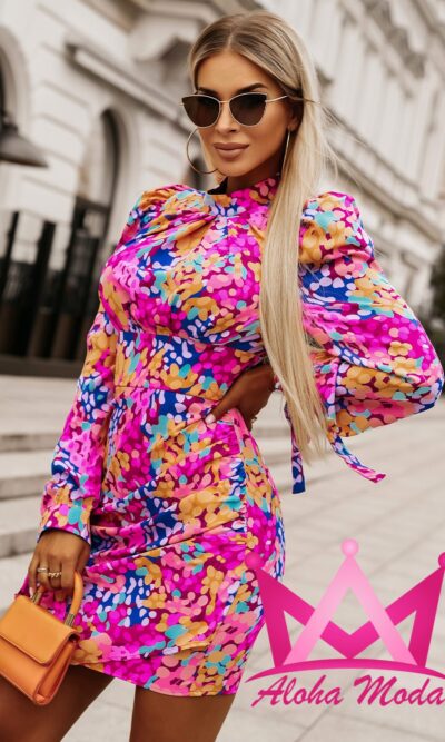 Vestido con estampado floral