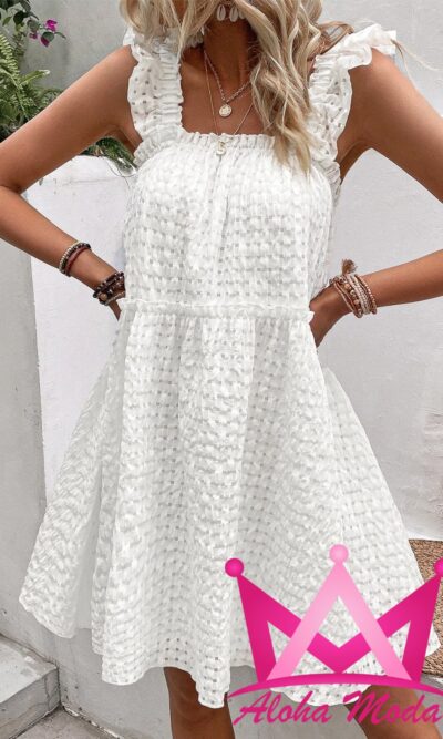 Vestido blanco de verano