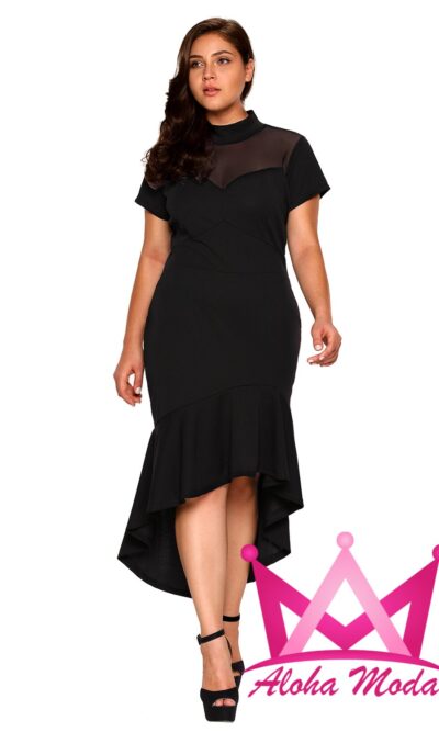 Vestido negro elegante